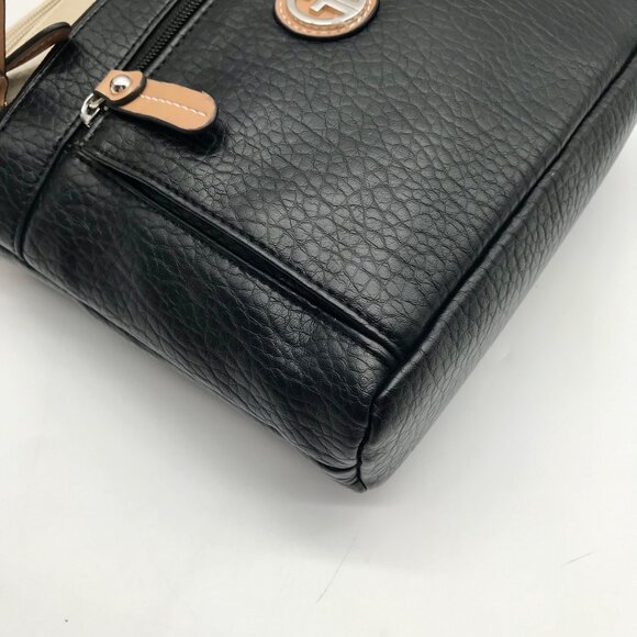 Giani Bernini Color Block Pebbled Crossbody Bag - Picture 6 of 10